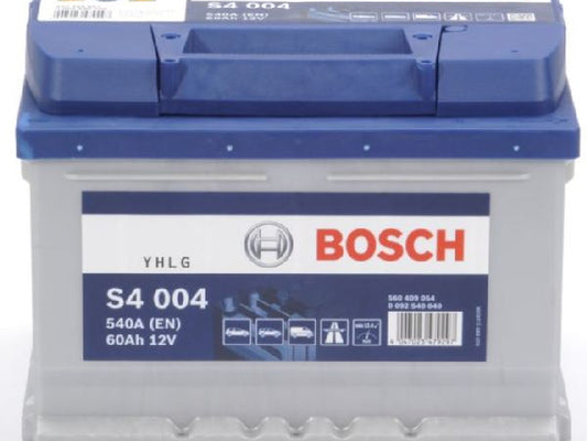 Kaufuniversum - Starterbatterie Bosch 12V/60Ah/540A LxBxH 242x175x175mm/S:0