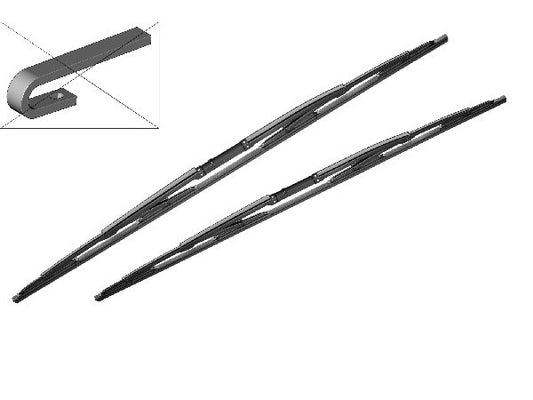 Kaufuniversum - BOSCH Wischblatt Paar Standard 550/550mm
