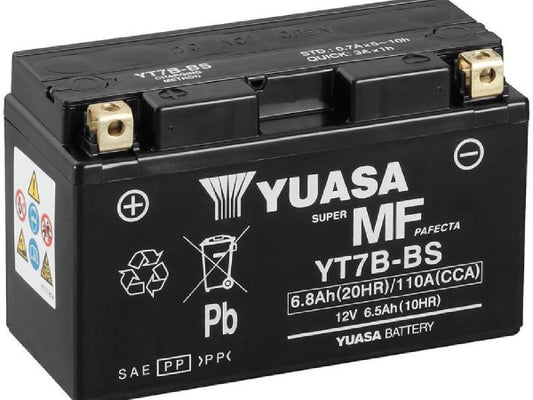Kaufuniversum - YUASA AGM 12V/6.8Ah/110A LxBxH: 150 // 65 // 93 // S:1