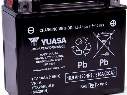 Kaufuniversum - YUASA AGM 12V/18.9Ah/310A LxBxH: 175 // 87 // 155 // S:0