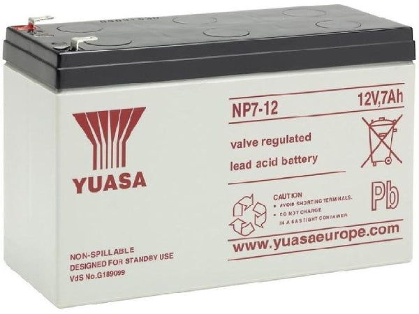 Kaufuniversum - YUASA Auxilliary 12V/7Ah LxBxH: 151 // 65 // 97.5 // S:3
