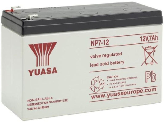 Kaufuniversum - YUASA Auxilliary 12V/7Ah LxBxH: 151 // 65 // 97.5 // S:3