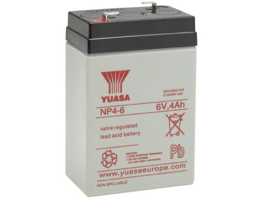 Kaufuniversum - YUASA Auxilliary 6V/4Ah LxBxH: 70 // 47 // 105.5 // S:1