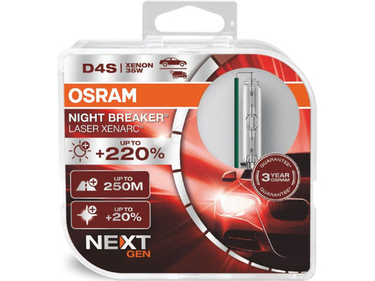 Kaufuniversum - OSRAM XENARC Night Breaker Laser Duobox D4S 35W P32d-5