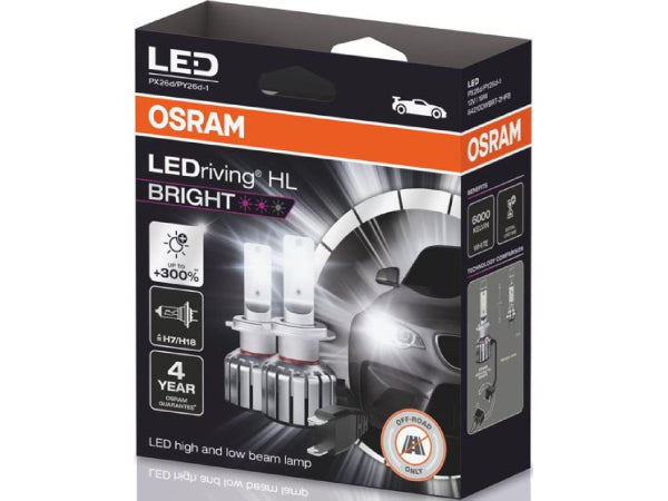 Kaufuniversum - OSRAM LEDriving Off-Road LED Retrofit Bright H7/H18/12V/19W