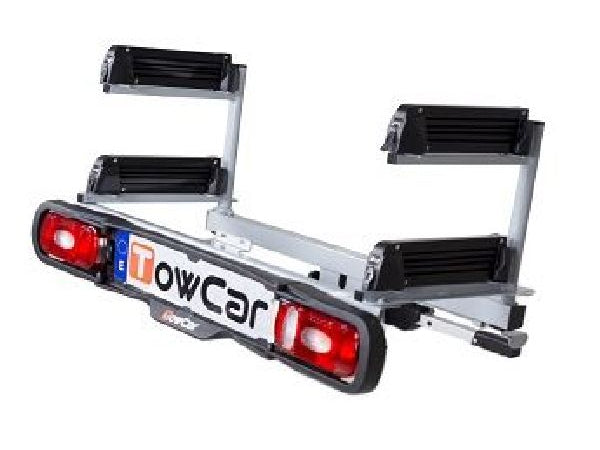 Kaufuniversum - Towcar Ski - Snowboardträger Aneto für 4 Ski oder 2 Snowb.+ 2 Ski