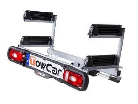 Kaufuniversum - Towcar Ski - Snowboardträger Aneto für 4 Ski oder 2 Snowb.+ 2 Ski