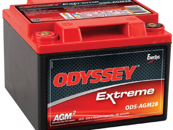 Kaufuniversum - Odyssey AGM-Batterie 12V/28Ah/330A LxBxH 167x176x126mm/S:1