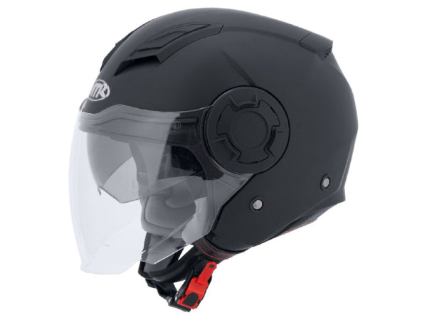 Kaufuniversum - MTR Helm Demi-Jet 5 Evo matt/schwarz M