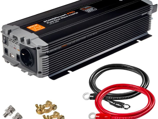 Kaufuniversum - OSRAM POWERinvert PRO Wechselrichter reiner Sinus/12V/600W RCD/59A