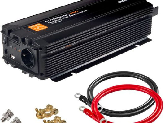 Kaufuniversum - OSRAM POWERinvert PRO Wechselrichter Modifizierte Sinuswelle/12V/1000W/98A