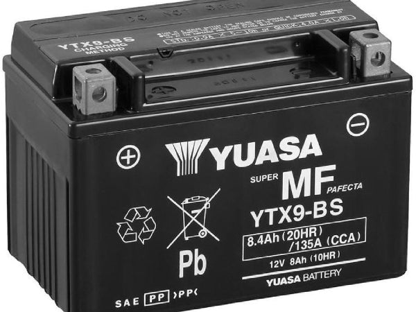 Kaufuniversum - YUASA AGM 12V/8.4Ah/135A LxBxH: 150 // 87 // 105 // S:1