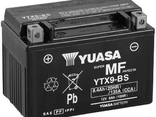 Kaufuniversum - YUASA AGM 12V/8.4Ah/135A LxBxH: 150 // 87 // 105 // S:1