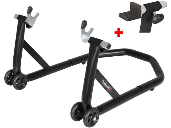 Kaufuniversum - Rothewald Motorradheber V-Adapter + Uni-Adapter