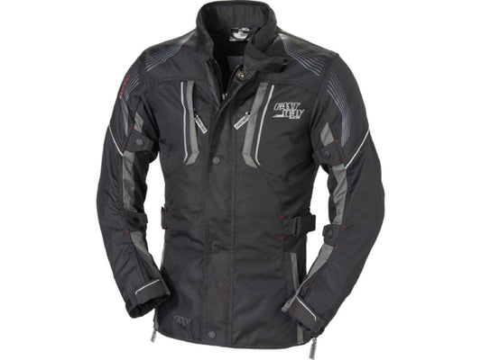 Kaufuniversum - Fastway Textiljacke, Grösse 58 schwarz/grau