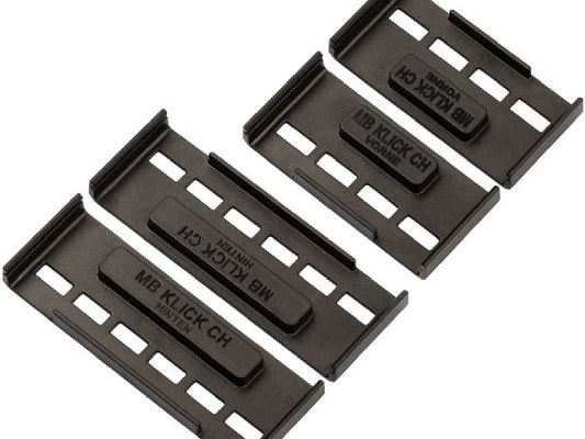 Kaufuniversum - MB Klick MB-Klick2 Nummerrahmen Set Rahmenlos, lang, schwarz