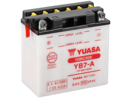 Kaufuniversum - YUASA Yumicron 12V/8.4Ah/105A LxBxH: 136 // 75 // 133 // S:1