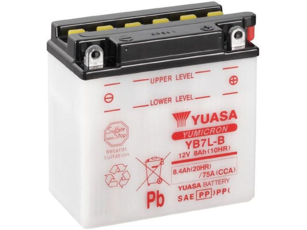 Kaufuniversum - YUASA Yumicron 12V/8.4Ah/75A LxBxH: 136 // 75 // 133 // S:0