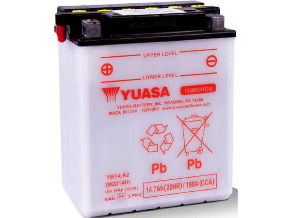 Kaufuniversum - YUASA Yumicron 12V/14.7Ah/175A LxBxH: 134 // 89 // 166 // S:1