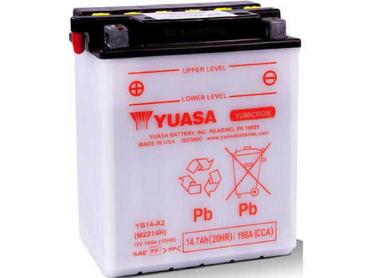 Kaufuniversum - YUASA Yumicron 12V/14.7Ah/175A LxBxH: 134 // 89 // 166 // S:1