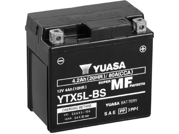 Kaufuniversum - YUASA AGM 12V/4.2Ah/80A LxBxH: 114 // 71 // 106 // S:0