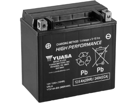 Kaufuniversum - YUASA AGM 12V/12.6Ah/240A LxBxH: 150 // 87 // 145 // S:1