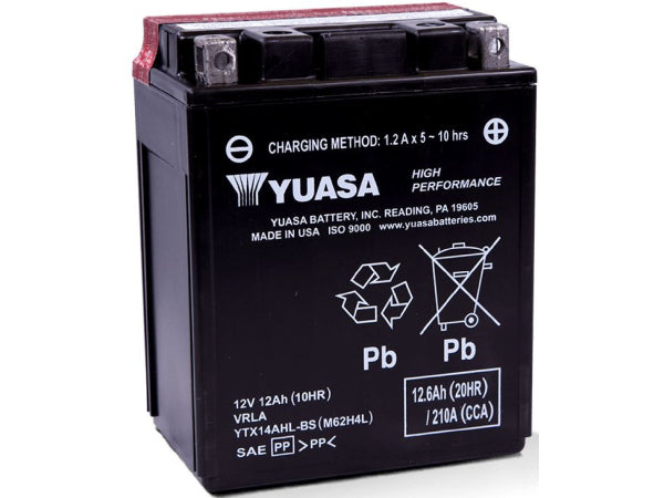 Kaufuniversum - YUASA AGM 12V/12.6Ah/210A LxBxH: 134 // 89 // 166 // S:0