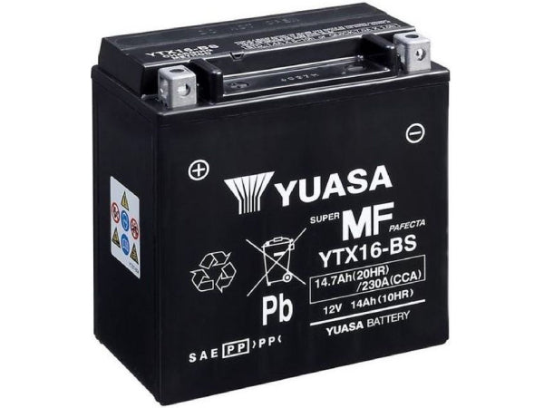 Kaufuniversum - YUASA AGM 12V/14.7Ah/210A LxBxH: 150 // 87 // 161 // S:1