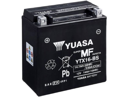 Kaufuniversum - YUASA AGM 12V/14.7Ah/210A LxBxH: 150 // 87 // 161 // S:1