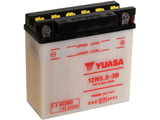 Kaufuniversum - YUASA Conventional 12V/5.8Ah/55A LxBxH: 135 // 60 // 130 // S:0