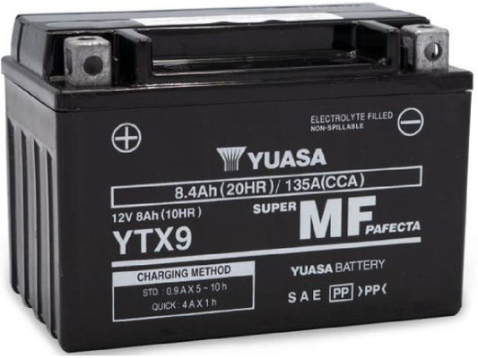 Kaufuniversum - YUASA AGM 12V/8Ah/135A LxBxH: 150 // 87 // 105 // S:1