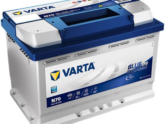 Kaufuniversum - VARTA EFB-Batterie 12V/70Ah/760A LxBxH 278x175x190mm/S:0