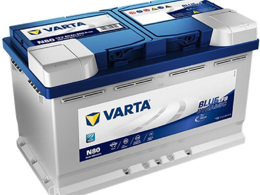 Kaufuniversum - VARTA EFB-Batterie 12V/80Ah/800A LxBxH 315x175x190mm/S:0
