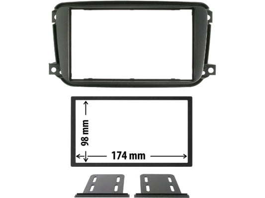 Kaufuniversum - Phonocar Radioblende schwarz Smart