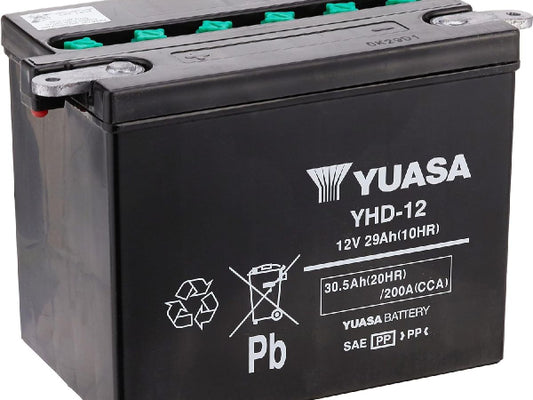 Kaufuniversum - YUASA Conventional 12V/28Ah/200A LxBxH: 206 // 133 // 165 // S:0