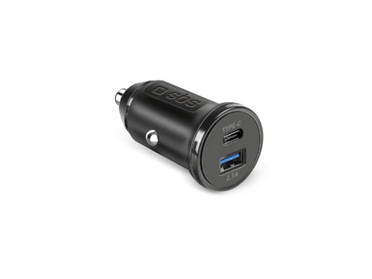 Kaufuniversum - SBS Typ C - USB KFZ-Ladegerät von 2.1A