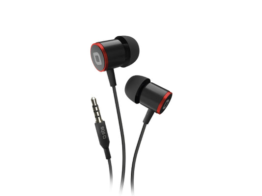 Kaufuniversum - SBS Kopfhörer mit Kabel, Stereo In-Ear Studio Mix 40, 3,5 mm Klinkenstecker mit Mikrofon und Taste zur Gesprächsannahme/ -beendigung