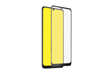 SBS Glas Displayschutz Full Cover für Samsung Galaxy A31/A32 4G/A33