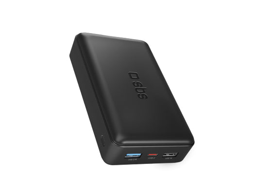 Kaufuniversum - SBS Powerbank fast charge mit 20.000 mAh und 2 USB