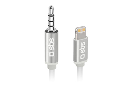 SBS lightning - 3,5 mm Stecker Adapter