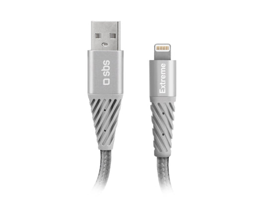 Kaufuniversum - SBS Extrem widerstandsfähiges USB-C-auf-Lightning-Kabel in Aramidfaser