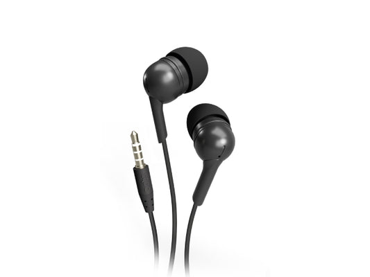 Kaufuniversum - SBS Kopfhörer mit Kabel, Stereo In-Ear Studio Mix 10, 3,5 mm Klinkenstecker mit Mikrofon und Taste zur Gesprächsannahme/ -beendigung
