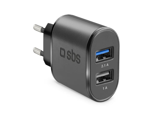 Kaufuniversum - SBS Fast Charge Ladegerät mit zwei USB-Eingängen