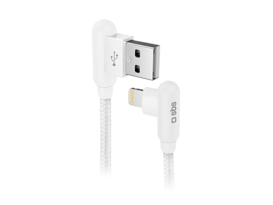 Kaufuniversum - SBS Lightning-Kabel mit 90°-Anschlüssen