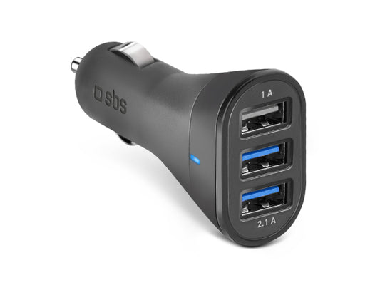 Kaufuniversum - SBS Auto-Ladegerät mit drei USB-Ausgängen
