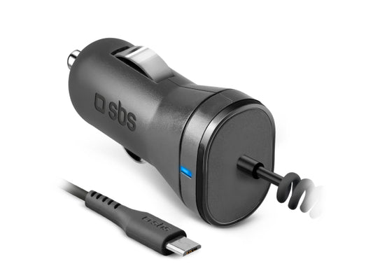 Kaufuniversum - SBS Auto-Ladegerät - Micro USB-Anschluss