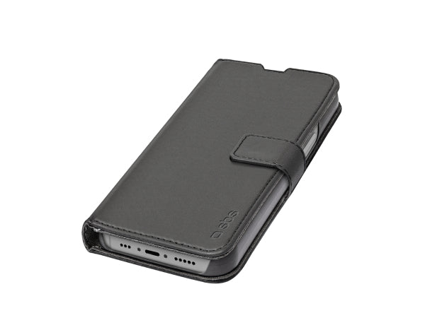 Kaufuniversum - SBS Book Case Wallet für iPhone 15 Pro mit Standfunktion