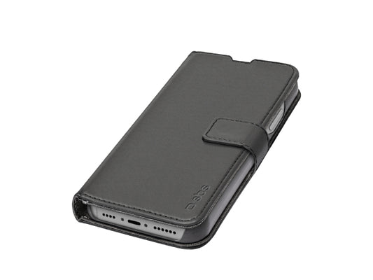 Kaufuniversum - SBS Book Case Wallet für iPhone 15 Plus/14 Plus mit Standfunktion
