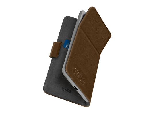 Kaufuniversum - SBS Hülle Bookslim Universal für Smartphones bis zu 5,5''
