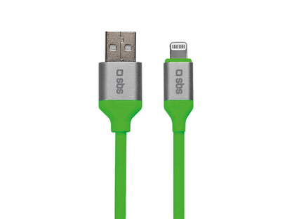 SBS Ladekabel mit USB 2.0- und Lightning-Ausgang